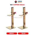 KIT SUPPORT REGLE 30CM RUBI