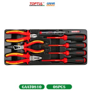 JEUX TOURNE VIS/PINC ISOLA 08PCS TOPTUL