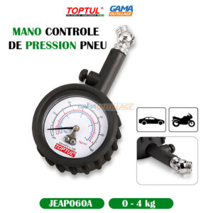 MANO CONTROLE DE PRESSION PNEU TOPTUL