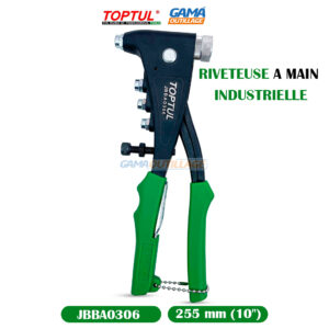 RIVETEUSE A MAIN INDUSTRIELLE TOPTUL