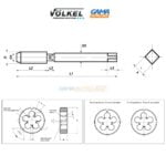 CAISSE TARAUD ET FILIERE M3-12 VOLKEL