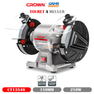 TOURET A MEULER 150MM 250W NEW CROWN