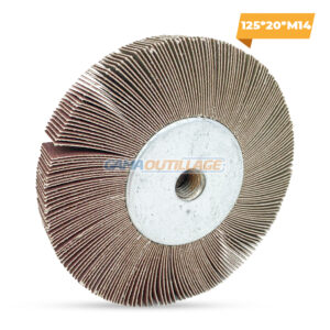 ROUE A LAMELLE 125*20*M14 P240