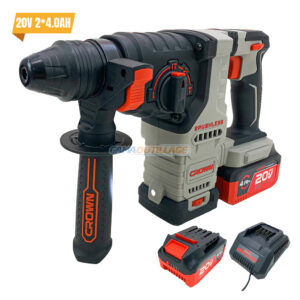 MARTEAU SANS FIL 20V 2*4.0AH CROWN