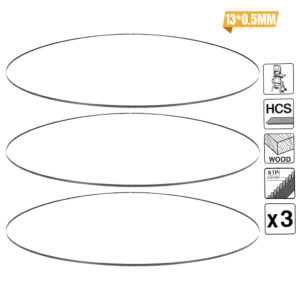 LAME SCIE A RUBANT 13*0.5MM 03PCS P/LB1200F MAKITA