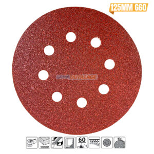 DISQUE ABRASIF VELCRO 125MM G60 MAKITA