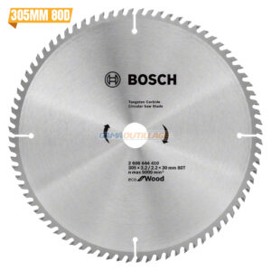 DISQUE BOIS ECO 305MM 80 DENTS BOSCH