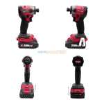 VISSEUSE A CHOC BR 1/2 S/FIL KIT 1*2.0AH 20V WORCRAFT