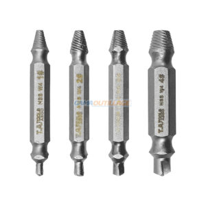 Jeu extracteur de vis 4 pièces